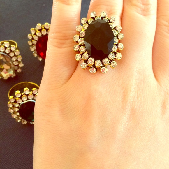 ❗️NEW❗️Cute Cocktail Stone Ring Pick Your Color ❤️