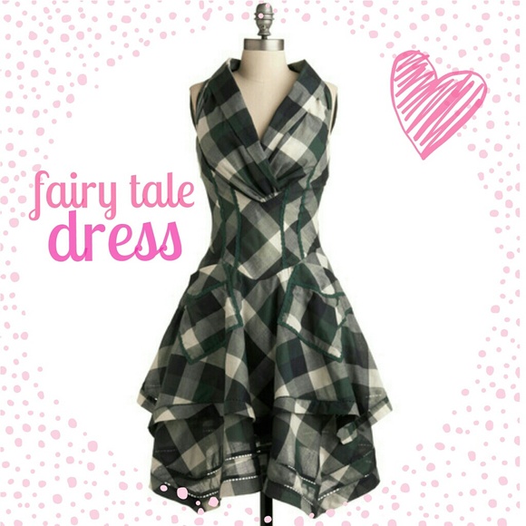 Modcloth modern fairytale dress size 10