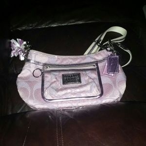 Brand new!!!! Beautiful coach sequins poppy