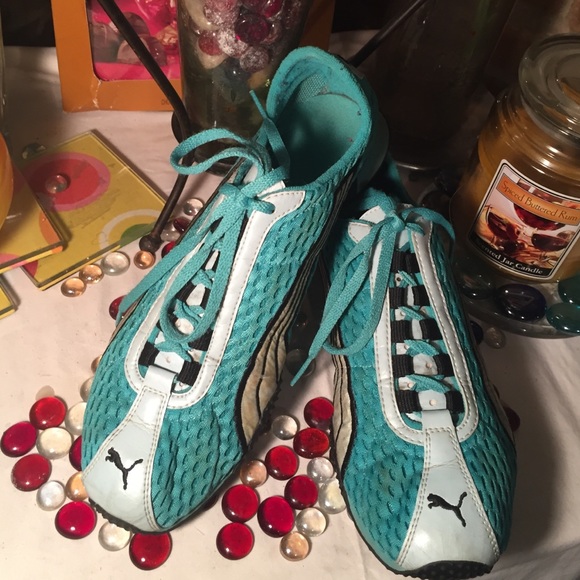 Puma Tennis Shoes Sz 9M - Picture 3 of 4