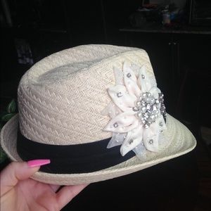 Bling fedora hat