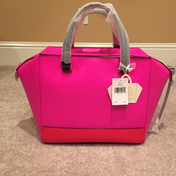 kate spade Bags - Kate Spade Pink Orange Beau Bag kate spade Bags - Kate Spade Pink Orange Beau Bag