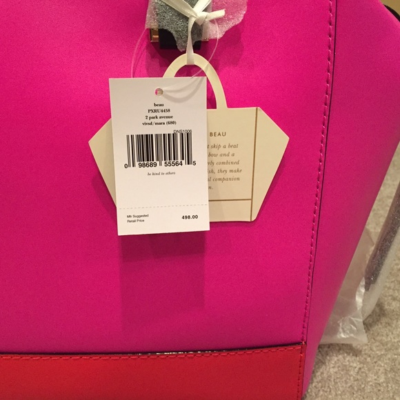 kate spade Bags - Kate Spade Pink Orange Beau Bag kate spade Bags - Kate Spade Pink Orange Beau Bag