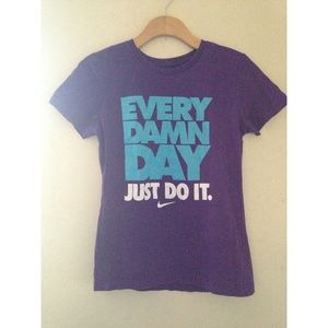 Nike "Every Damn Day." Women's Slim Fit Tee