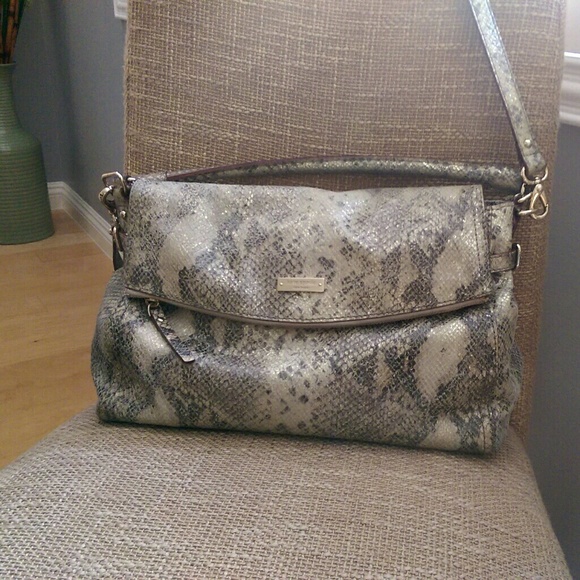 Kate Spade purse in snake embossed leather