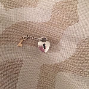 Pandora key to my heart charm