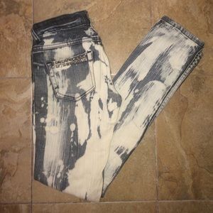 Bleached Jeans