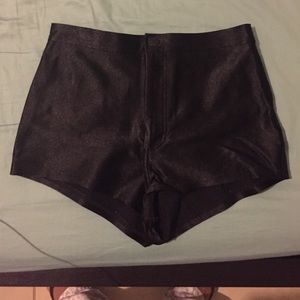 high waisted spandex shorts