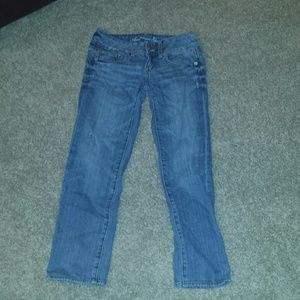 American Eagle Jean Capris