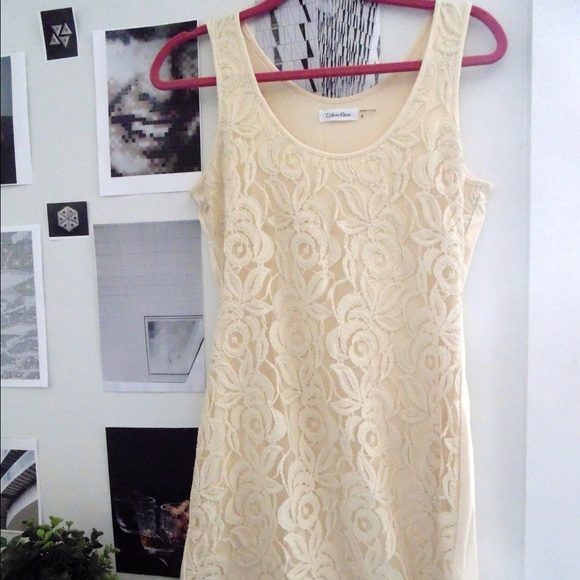 Calvin Klein lace dress