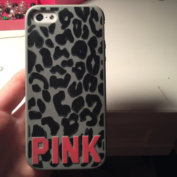 Victoria's Secret Pink rubber phone case
