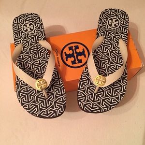 Tory Burch flip flops!