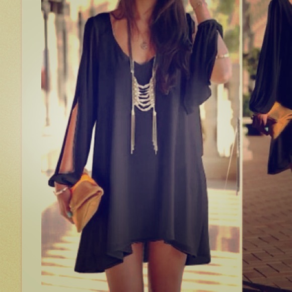 Short black dress