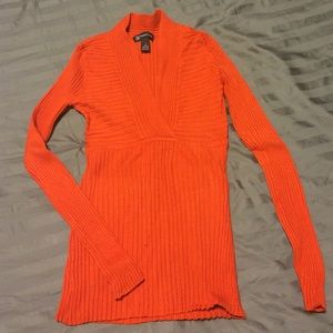 I-N-C Burnt Orange Sweater