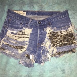High waisted shorts