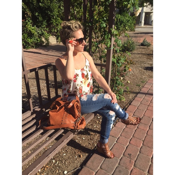 BUNDLED | sweet floral boho top | - Picture 3 of 4