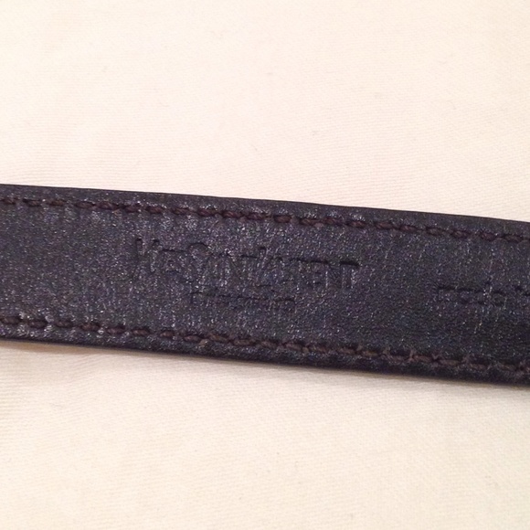 Yves Saint Laurent yellow belt - Picture 2 of 3