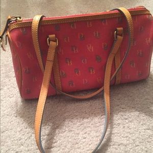 Authentic Dooney & Bourke barrel purse