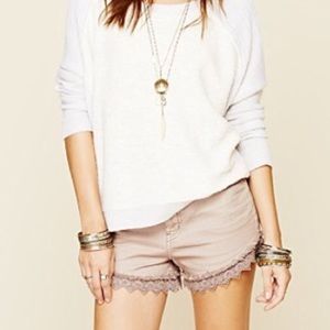 Free People shorts in Amanda wash
