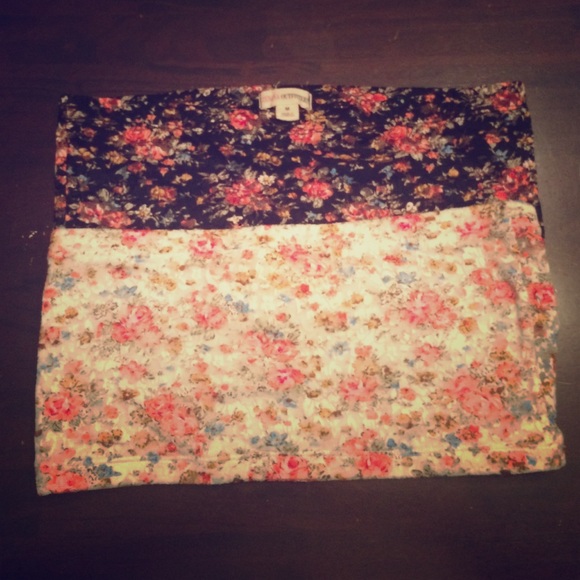 🌸 Two floral bandeau's