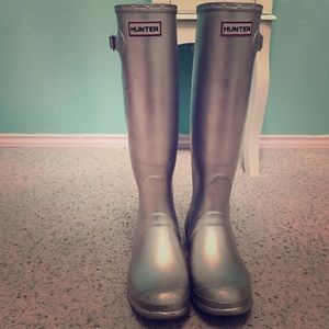 Hunter rain boots