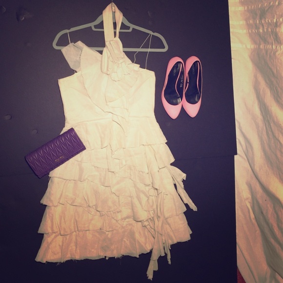 Robert Rodriguez raw edge ruffle dress - Picture 1 of 2