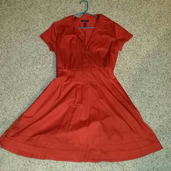 Banana Republic Dresses & Skirts - Banana Republic Burnt Orange Dress