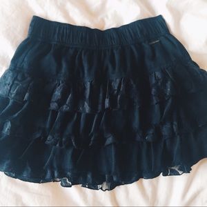 Navy Blue Abercrombie & Fitch Skirt