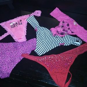 5 Victoria Secret Thongs