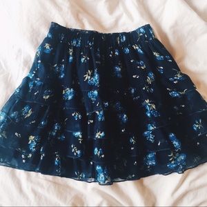 Floral Hollister Skirt