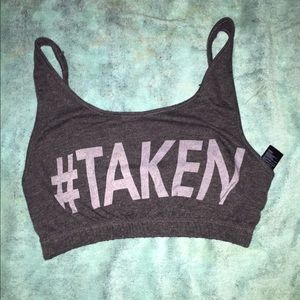 Taken bra or half tank