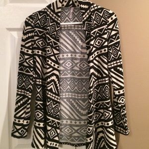 Lightweight open cardigan