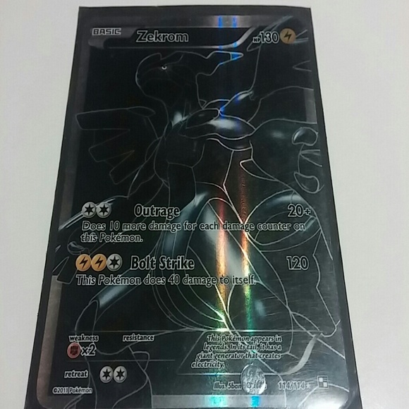 Zekrom 114/114 FULL ART