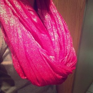 Pink Sparkly Infiniti Scarf! 💕