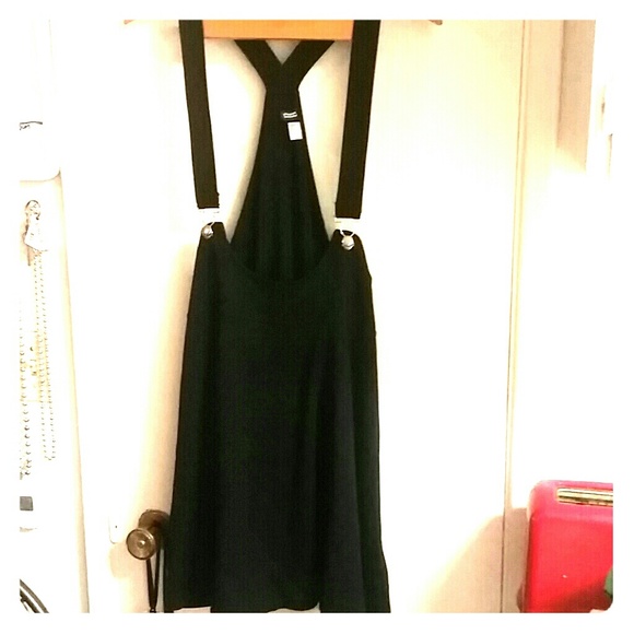 Black Suspender dress