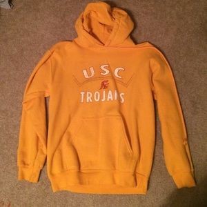USC yellow hoodie
