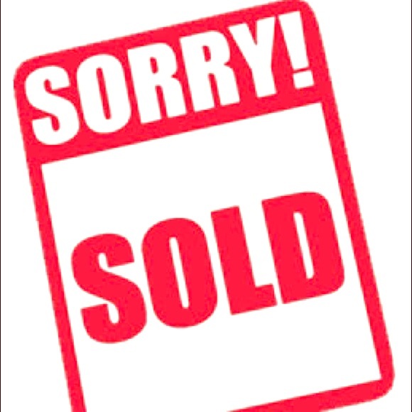 Everything 👇is sold!