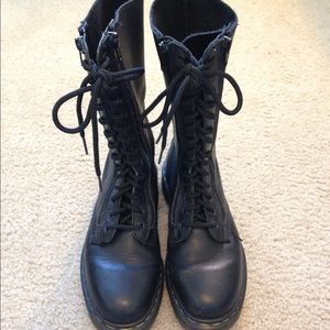 Black Doc Marten Boots