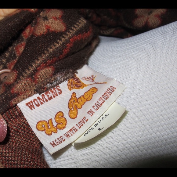 Flannel Cowl Neck Aztec Print mini Dress - Picture 4 of 4