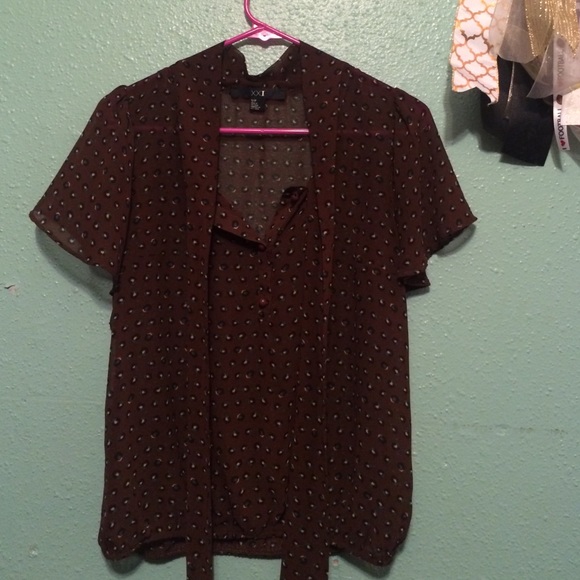 Printed flowing shirt