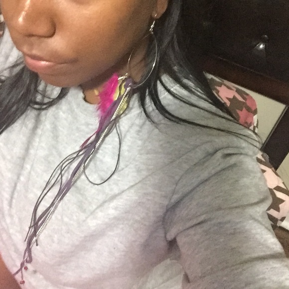 Long beautiful earrings