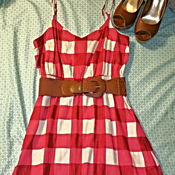 GAP Dresses & Skirts - THE GAP GINGHAM PLAID SUMMER DRESS