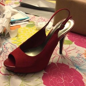 Nine West red heels