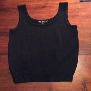 St. John blk tank top GREAT💄💄SALE💄💄