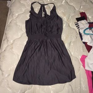 Dark gray dress