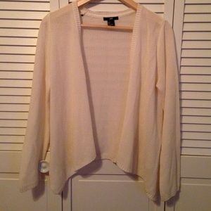 H&M cream cardigan