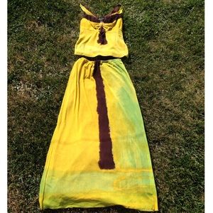 LOWEST PRICE❗️Vintage Vivienne Tam skirt and top