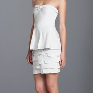 Nwt. BCBG MAXAZRIA white dress.