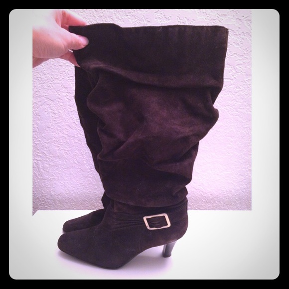Slouchy boots