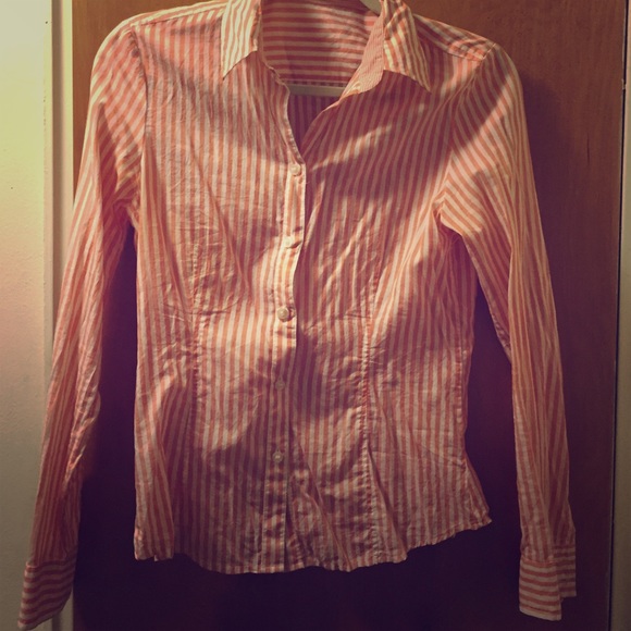 The Limited striped colored shirt